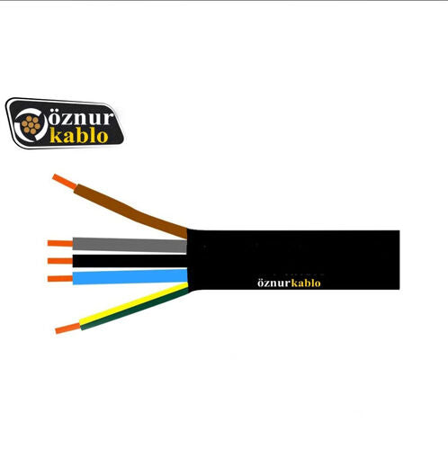 NYY 5×16 mm² Yeraltı Güç Kablosu (Bakır) – Siyah